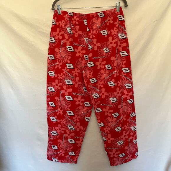 Vtg WINNER'S CIRCLE Nascar Dale Earnhardt Jr Womens Lounge Pants Sz M Budweiser - Picture 7 of 11